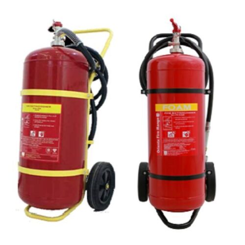 Orientx Foam Fire Extinguisher Trolley 25L