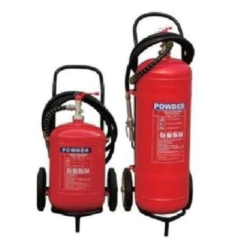 Mega Safety 25 KG Trolley Type Dry Powder Fire Extinguisher