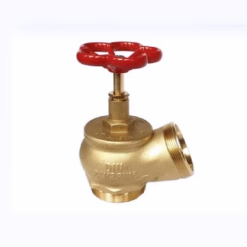 1 1/2 Inches AWG Landing Valve With 1 1/2 Inch Storz Connection, Brass Without Cap